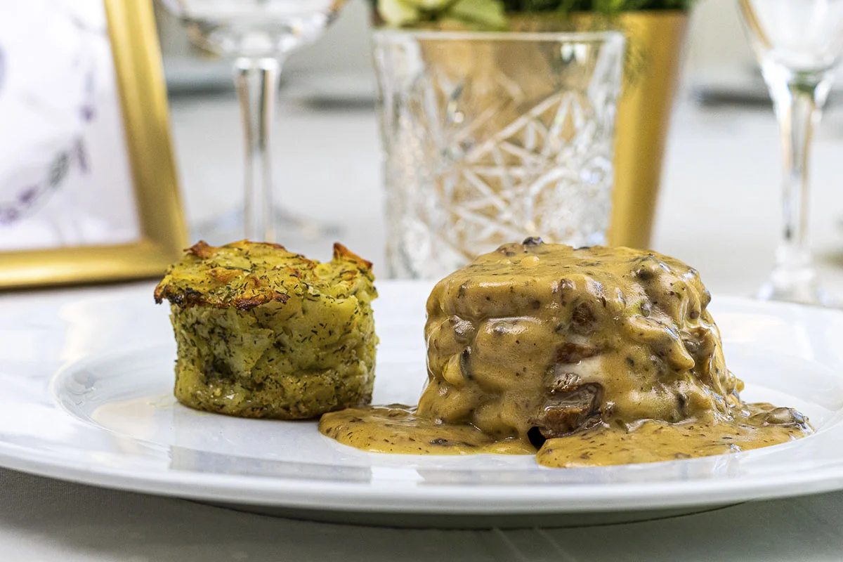 Plato de carne para evento Plato de carne para evento