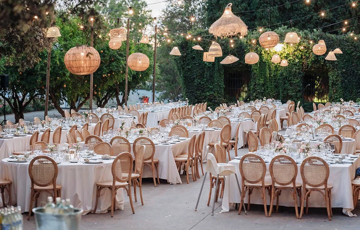 Banquete realizado por Catering Elpida en el Palacio de los Cordova de Granada